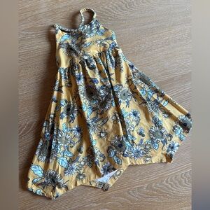 NWOT Artisan NY 2T Floral Yellow Dress